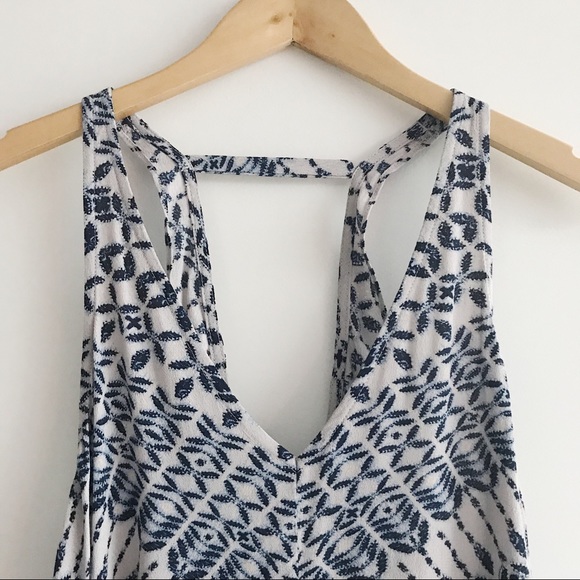 Silence & Noise Blue & Gray Printer Harper Cross - Picture 3 of 8